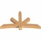 Ekena Millwork Alberta Smooth Timber Gable Bracket, Western Red Cedar, 60"W x 35"H x 5 1/2"D x 5 1/2"F, 14/12 Pitch GBW060X35X0606ALB00SWR - alternate 5